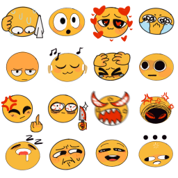 Cursed Emoji Teeworlds emoticon
