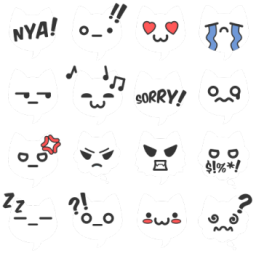 kitty_emoticons Teeworlds emoticon