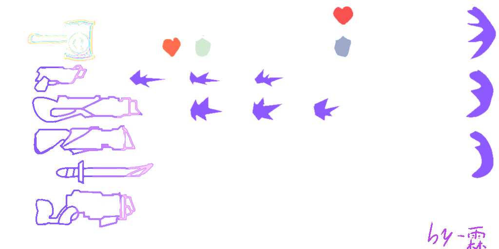 紫色框 Teeworlds gameskin