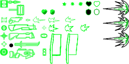 green_glow Teeworlds gameskin